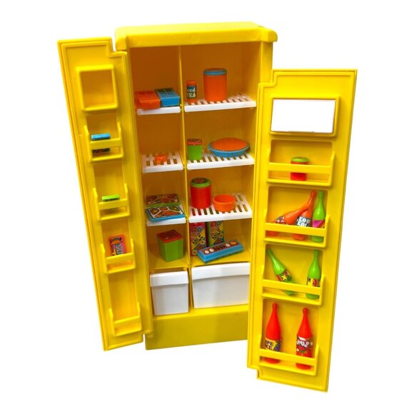 1978 Mattel Barbie Doll Dream Furniture Collection Refrigerator Freezer Box READ - Picture 2 of 16